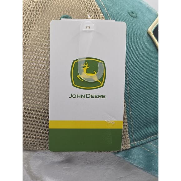 John Deere Top Of The World Trucker Hat They Told Me To Invest In Stock NWT - Picture 3 of 11